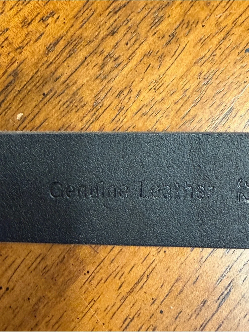 Timberland PRO Men's Black Leather workwear Pull up Belt  size 32